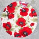 Poppy Chintz Dessert Plate