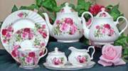 Summertime Rose Bone China