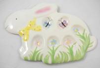 Bunny Egg Plate