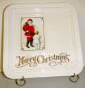 Santa Cookie Plate