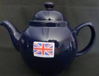 Two Cup Cobalt Blue Teapot