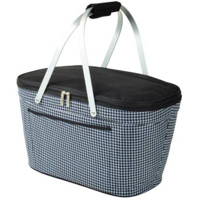 Houndstooth Collapsible Cooler Basket