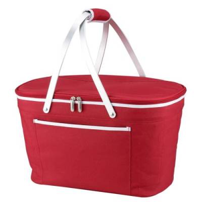 Red Collapsible Cooler Basket