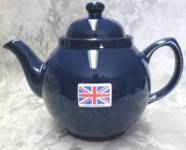 Four Cup Cobalt Blue Teapot