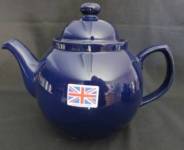 Eight Cup Cobalt Blue Teapot