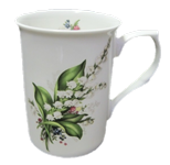 Lily of the Valley Mugs Set of  Three