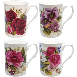 Summer Mugs Set of Four