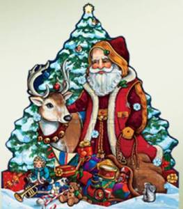 Woodland Santa Advent Calendar