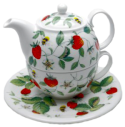 Alpine Strawberry Tea for One