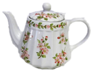 Apple Blossom Teapot