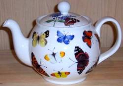 Butterfly Garden Six Cup Teapot