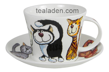 Catz Breakfast Cup and Saucer