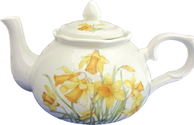 Daffodil Six Cup Teapot