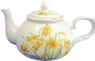 Daffodil Six Cup Teapot