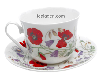English Meadow Breakfast Cup and Saucer
