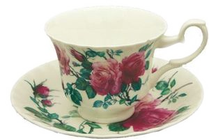 English Rose Cup and Saucer