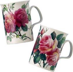 English Rose Mugs Set of Two