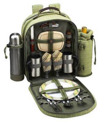 Hamptons Picnic Backpack with Coffee Service for Two