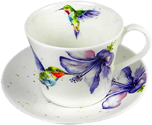 Hummingbird Breakfast Cup and Saucer