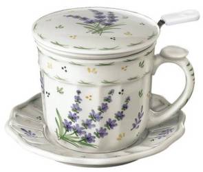 Lavender Infuser Mug