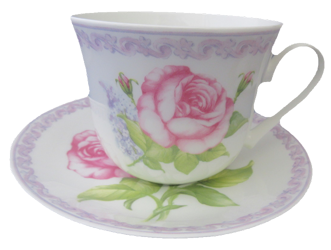 Lilac Rose Cup Set