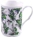Lily of the Valley Chintz Set of Three