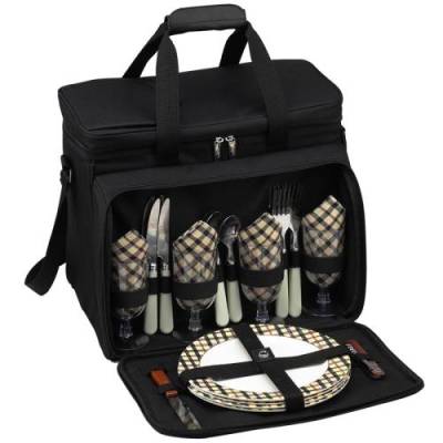 London Picnic Cooler for Four