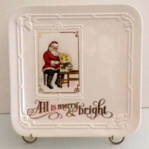 All is Merry & Bright Plate