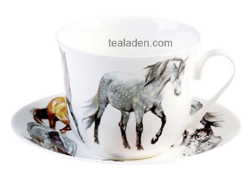 My Horse Breakfast Cup and Saucer