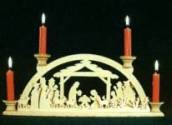 Nativity Candle Arch