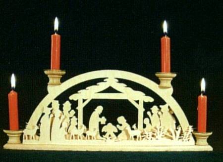 Nativity Candle Arch