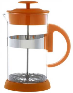 Orange Leaf French Press