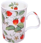 Alpine Strawberry Mugs Set of Two