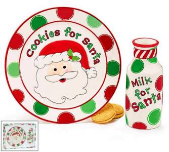 Santa Milk and Cookies