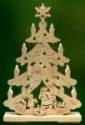 Santa with Toys Electric Christmas Tree