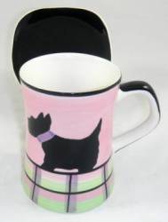 Scotty Dog Mug and Coaster