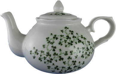 Shamrock Six Cup Teapot