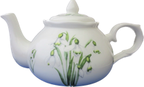 Snowdrop Teapot