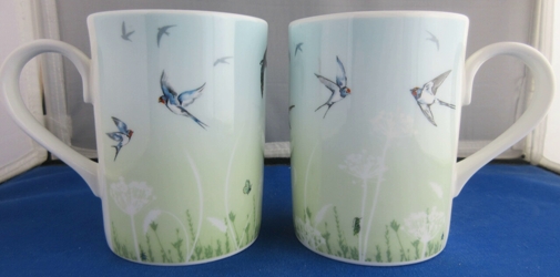 Summer Haze Set of Three Mugs