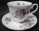 Wild Violet Cup and Saucer
