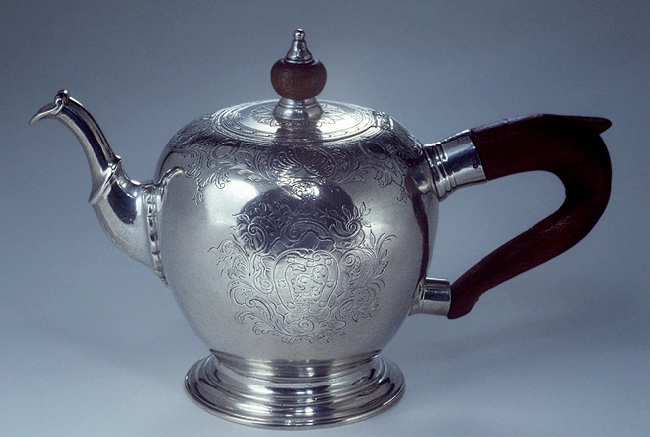 Antique Silver 1745 Teapot