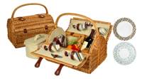 Yorkshire Wicker Picnic Basket